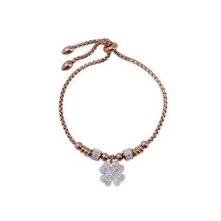 Foto 1 | Foto 1 | Pulsera Luckyly con Dije de Trébol Buena Suerte Tea Oro Rosa