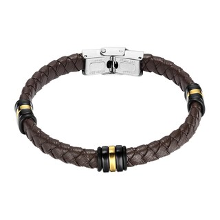 Foto 1 | Foto 1 | Pulsera de Acero Inoxidable Enso para Hombre Color Café
