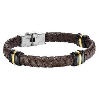 Foto 2 | Foto 2 | Pulsera de Acero Inoxidable Enso para Hombre Color Café