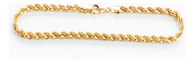Foto 4 | Foto 4 | Pulso Torsal Hueco De Oro Italiano 14k, Calibre 3.8mm,21.5cm