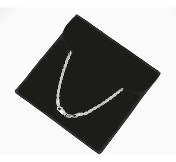 Foto 5 | Foto 5 | Pulsera Italiana Figaro Pave 3x1 De 10 Quilates 6mm, 21.5cm