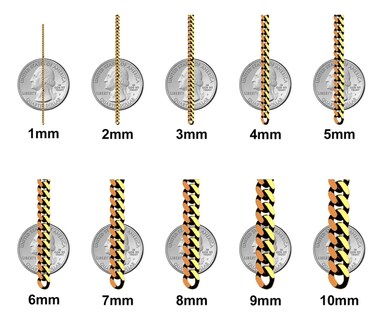 Foto 4 | Foto 5 | Pulsera Valentino De Oro Italiano 10k, Calibre 1.4mm, 18 Cm