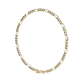 Foto 6 | Foto 6 | Pulsera de Oro 10k Italiana Fígaro 3x1 de 18 cm 2.0 mm y 0.7 g para Mujer