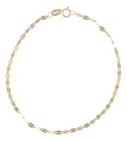 Pulsera de Oro de 10k de 18.5 cm