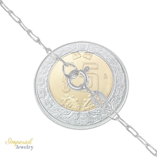 Foto 3 | Foto 3 | Pulsera De Plata 925 Con Corazon Y Bola Diamantada 18 Cm