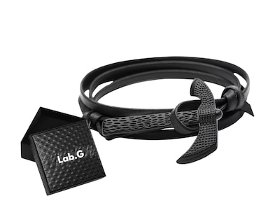 Foto 1 | Foto 1 | Brazalete Obsidiana Hacha 2 Piezas Negro