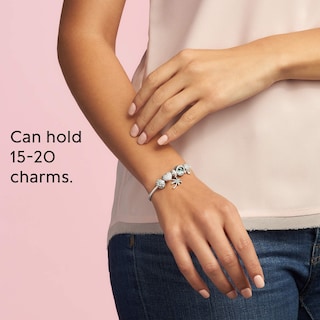 Foto 7 | Foto 7 | Pulsera Pandora Moments Sparkling Heart Con Cierre De Corazón Plateado - Venta Internacional.