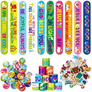 Foto 1 | Foto 1 | Set De Regalo Religioso Frienda, 110 Unidades, Pulseras Jesus Slap - Venta Internacional.