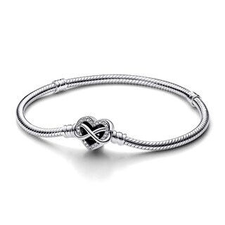 Foto 2 | Foto 2 | Pulsera Pandora Moments Sparkling Infinity Heart Plateada - Venta Internacional