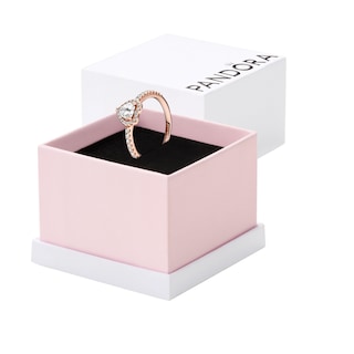 Foto 1 | Foto 1 | Anillo Pandora Sparkling Elevated Heart Oro Rosado 14 K - Venta Internacional