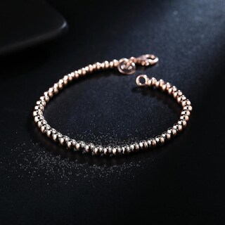 Foto 2 | Foto 2 | Pulsera Huoguo Cadena De Perlas De Plata De Ley 925 Maciza - Venta Internacional.