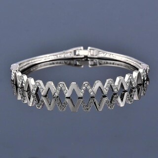 Foto 1 | Foto 1 | Brazalete Con Forma De Cruz Circonita Cúbica Hueca - Venta Internacional.