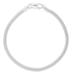 Foto 1 | Foto 1 | Brazalete De Plata .925 Estilo Europeo Para Charms Plateado 9 Cm 18 Cm