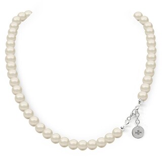 Foto 1 | Foto 1 | Collar Joyería Zvezda Crema con Plata