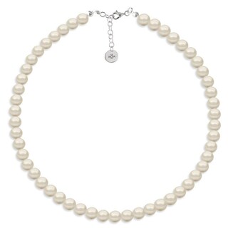 Foto 2 | Foto 2 | Collar Joyería Zvezda Crema con Plata