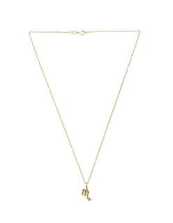 Foto 4 | Foto 4 | Collar Chapa de Oro 18k Zvezda Signo del Zodíaco Escorpio