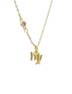 Foto 2 | Foto 2 | Collar de Chapa de Oro 18k Zvezda Signo del Zodíaco Virgo