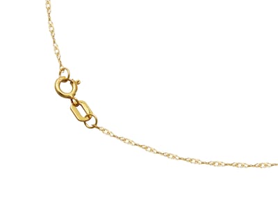 Foto 4 | Foto 4 | Collar Gargantilla Horoz M1739 Letra S Oro 10k 45 cm