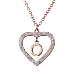 Foto 1 | Foto 1 | Collar con Corazón Luckyly Adina con Letra O