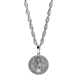 Foto 1 | Foto 1 | Cadena y Medalla Crixus Joyería San Benito Plata .925