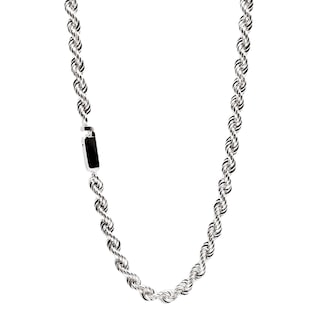 Foto 2 | Foto 2 | Cadena Torzal De Plata .925 De 4 Mm De Grosor