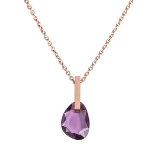 Foto 3 | Foto 3 | Cadena para Mujer con Dije de Cristal Luckyly Amber