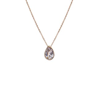 Foto 3 | Foto 3 | Collar con Dije de Zirconia Cúbica Luckyly Hilda Baño de Oro Rosa para Mujer