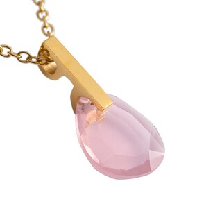 Foto 2 | Foto 2 | Cadena para Mujer con Dije de Cristal Luckyly Amber
