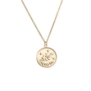 Foto 3 | Foto 3 | Collar de Horóscopo, Cadena y Dije de Signo Zodiacal Luckyly, Modelo Astra Acuario
