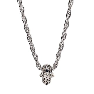 Foto 1 | Foto 1 | Collar Mano Fátima Plata .925 Crixus Joyería