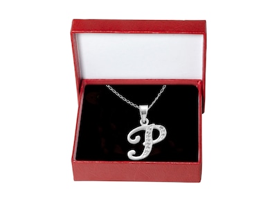 Foto 4 | Foto 4 | Collar Horoz Cp1416 con Dije Letra P de Plata