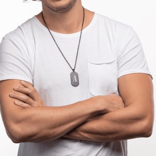 Foto 4 | Foto 4 | Collar con Dije Letra D Luckman para Hombre