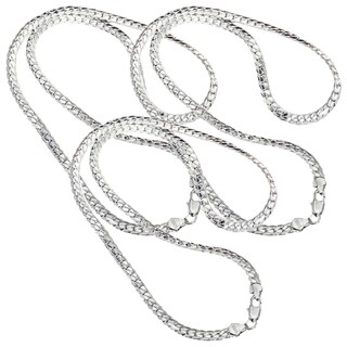 Foto 2 | Foto 2 | Collares Para Mujer Ventdepot Mxepm-003 3 Pieza Plata