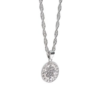 Foto 2 | Foto 2 | Collar Dije San Benito Crixus Joyería Plata .925