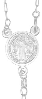 Foto 6 | Foto 6 | Rosario de Plata Ley 925 con Bola Diamantada de 55 cm