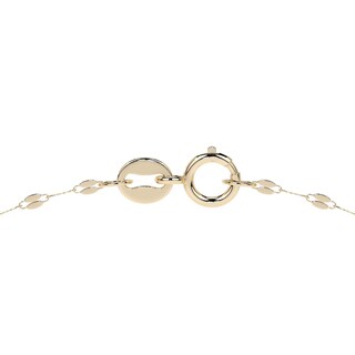 Foto 5 | Foto 5 | Collar de Oro 10k Serpentina Grano de Café 50cm