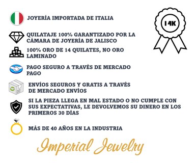 Foto 6 | Foto 6 | Cadena de Oro 14k Torsal Italiano