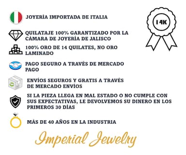 Foto 8 | Foto 8 | Cadena de Oro de 14k de 50 cm