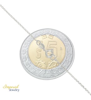 Foto 3 | Foto 3 | Collar De Libelula De Plata 925 Con Bola Diamantada De 45 Cm