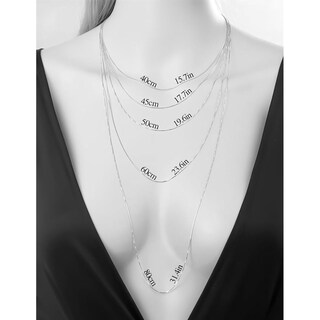 Foto 6 | Foto 6 | Cadena Torzal 2 Mm 40 Cm Oro Sólido 10k