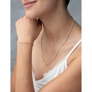 Foto 5 | Foto 5 | Cadena Torzal 2 Mm 55 Cm Oro Sólido 14k