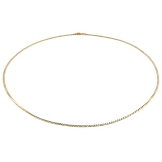 Foto 3 | Foto 3 | Cadena Barbada Diamantada 2.5 Mm 60 Cm Oro Sólido 14k