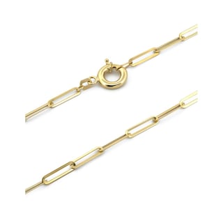 Foto 2 | Foto 2 | Cadena Gargantilla Clip 45 Cm 3 Mm Oro Sólido 10k