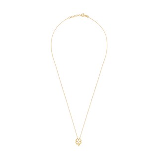 Foto 2 | Foto 2 | Gargantilla Zekie 7058 Oro 14k Amarillo 45 Cms Trebol