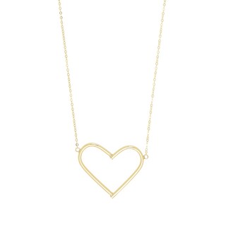 Foto 1 | Foto 1 | Gargantilla Zekie 7168 Oro 14k Amarillo 45 Cms Corazon
