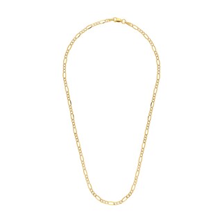 Foto 2 | Foto 2 | Cadena Zekie 7293-50 Oro 14k Amarillo 50 Cms 3x1 Facetada