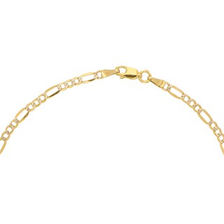 Foto 3 | Foto 3 | Cadena Zekie 7293-50 Oro 14k Amarillo 50 Cms 3x1 Facetada