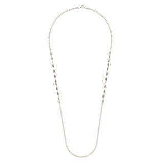 Foto 1 | Foto 1 | Cadena Zekie 7287w-50 Oro 14k Blanco 50 Cms Barbada