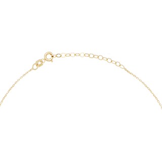 Foto 3 | Foto 3 | Gargantilla Zekie 7222 Oro 14k Amarillo 45 Cms Con Centro De Gato Y Corazon