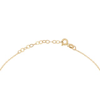 Foto 3 | Foto 3 | Gargantilla Zekie 7239 Oro 14k Amarillo 45 Cms. Con Centro De Corazón